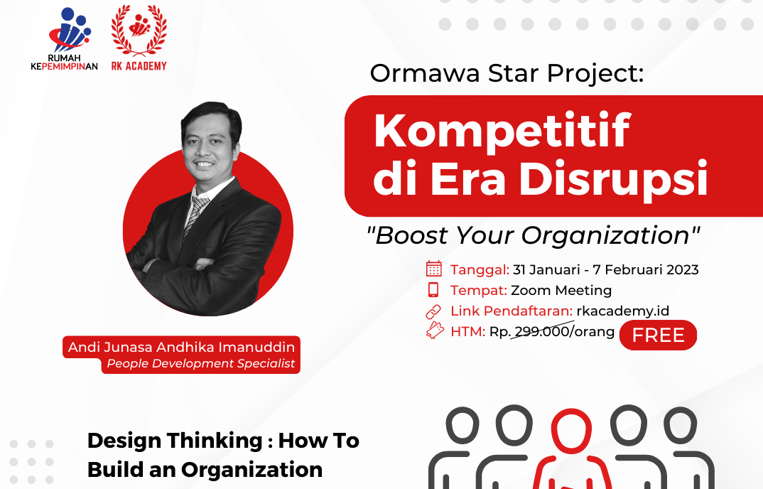 Kelas 2 – Design Thinking : How to Build an Organization